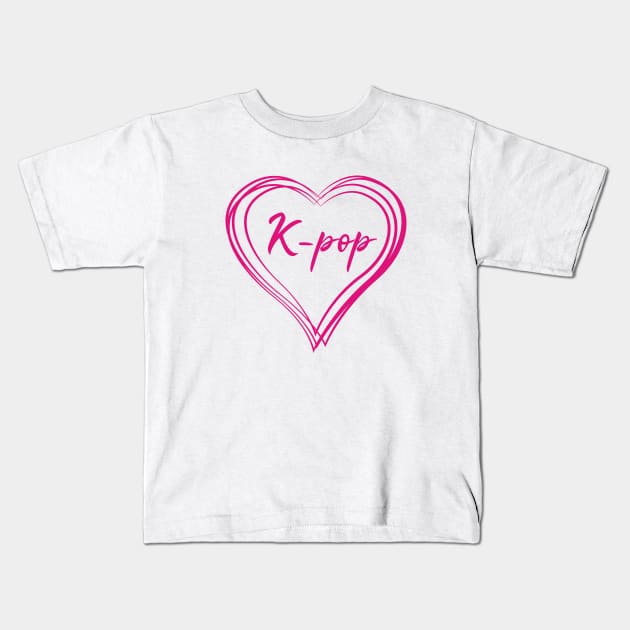 K-pop Kids T-Shirt by LunaMay